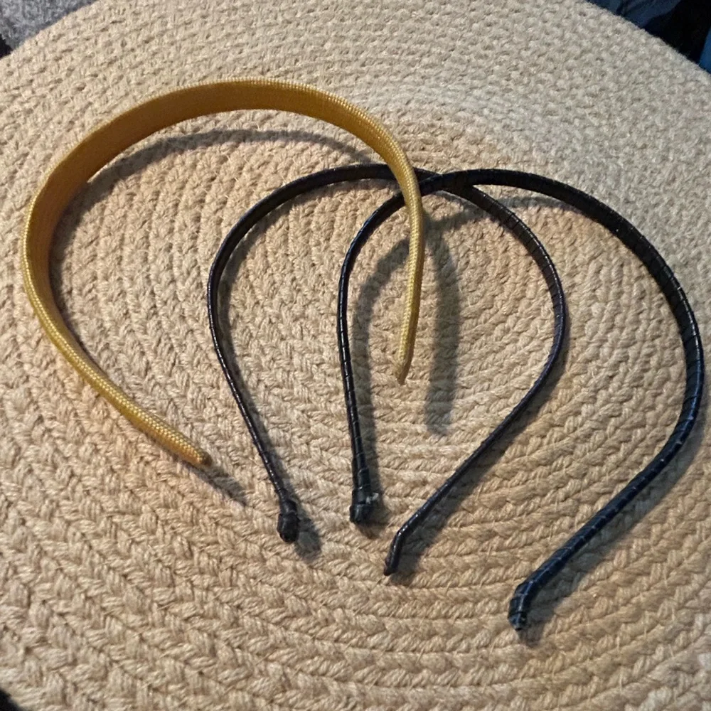 Black Brown & Yellow Hairbands
